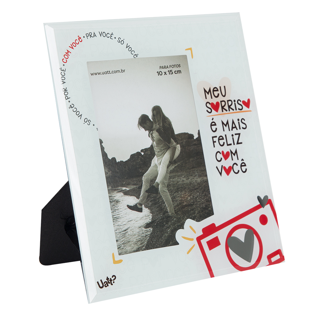 Porta-retrato 10x15 Vidro - Só Você_01 